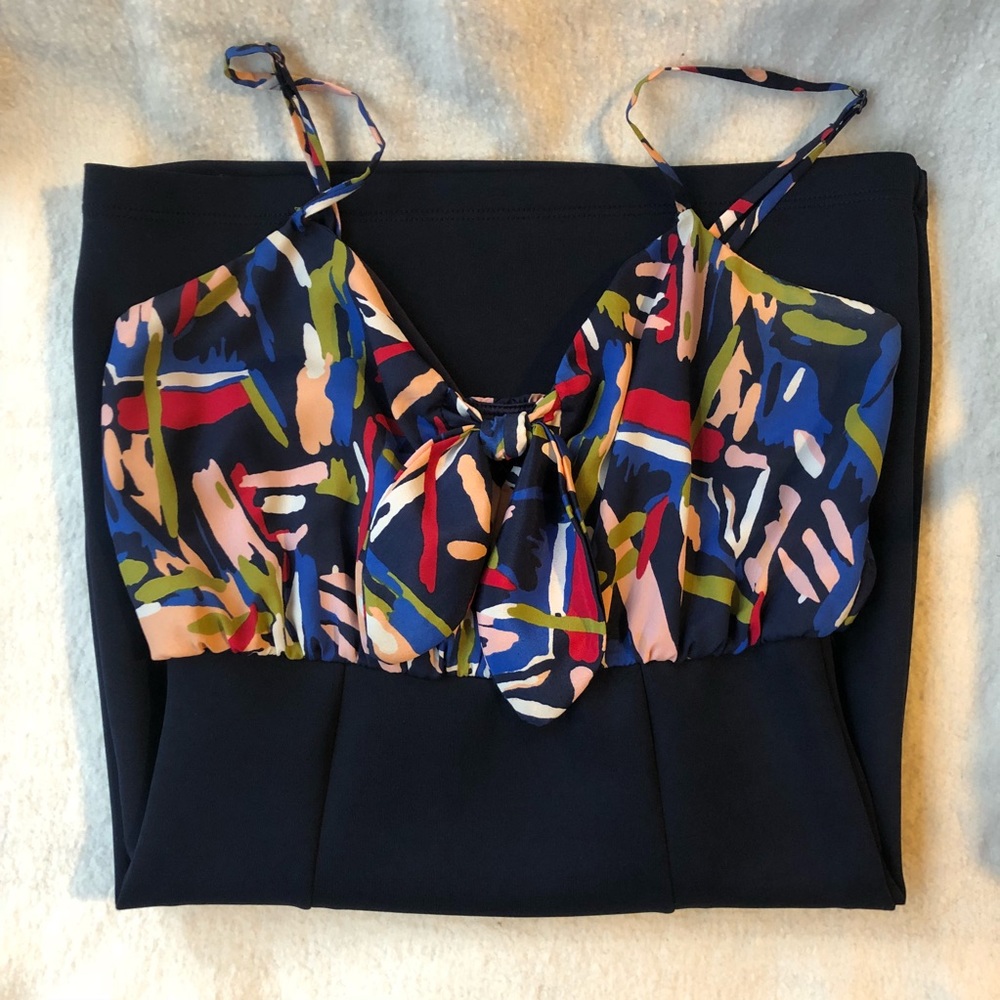 Navy Blue Dress
